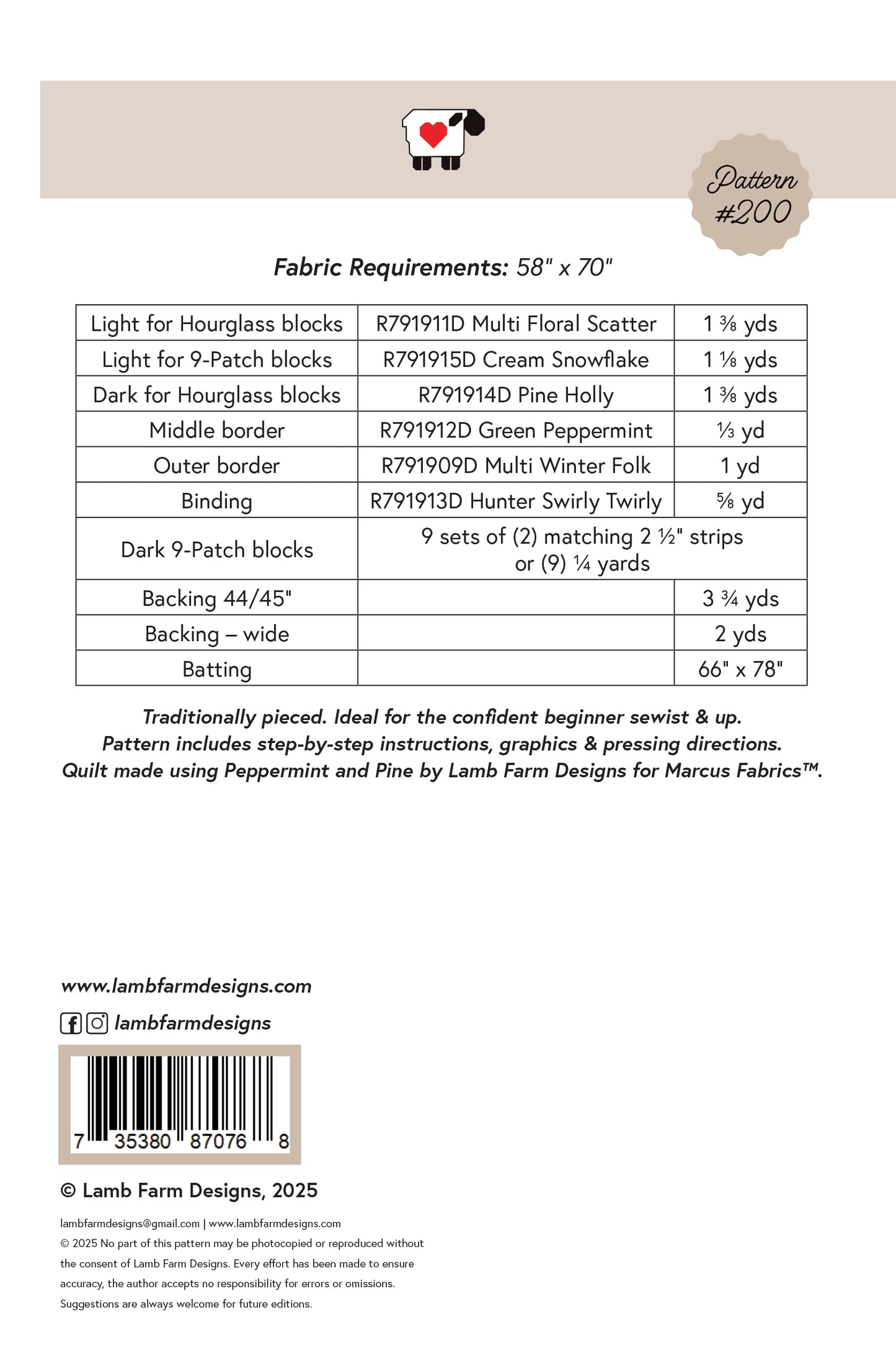 Hopscotch PDF Quilt Pattern