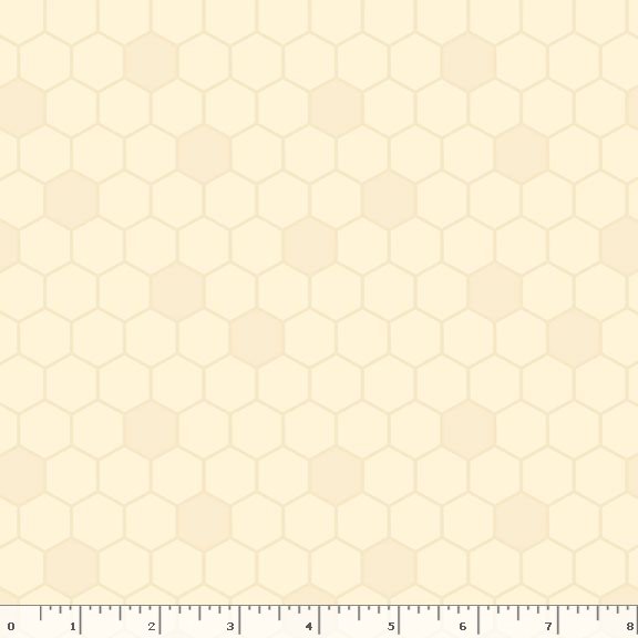 QB792130D-CREAM Honeycomb Hollow Honeycomb Quilt Back Fabric
