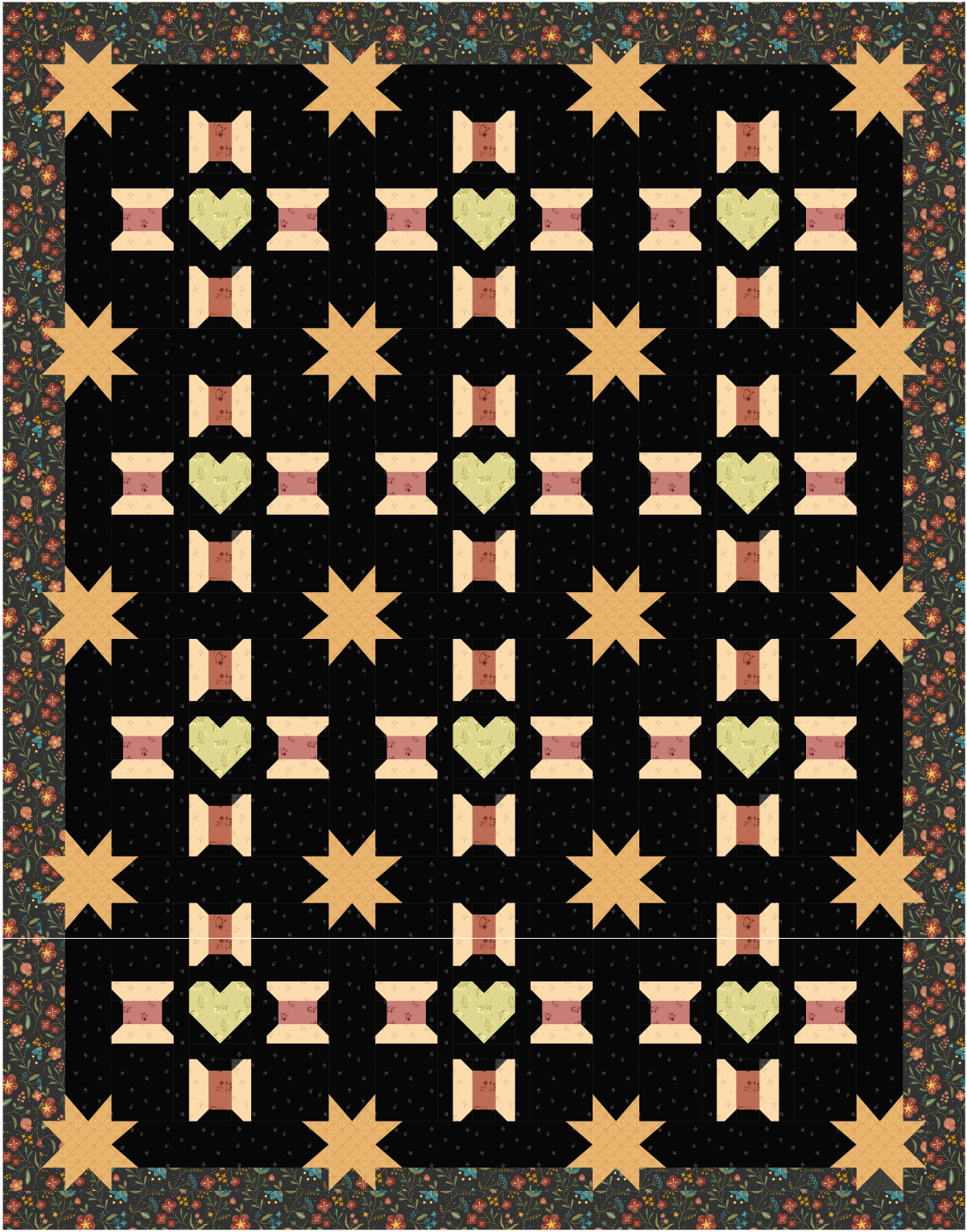 A Makers Garland PDF Quilt Pattern