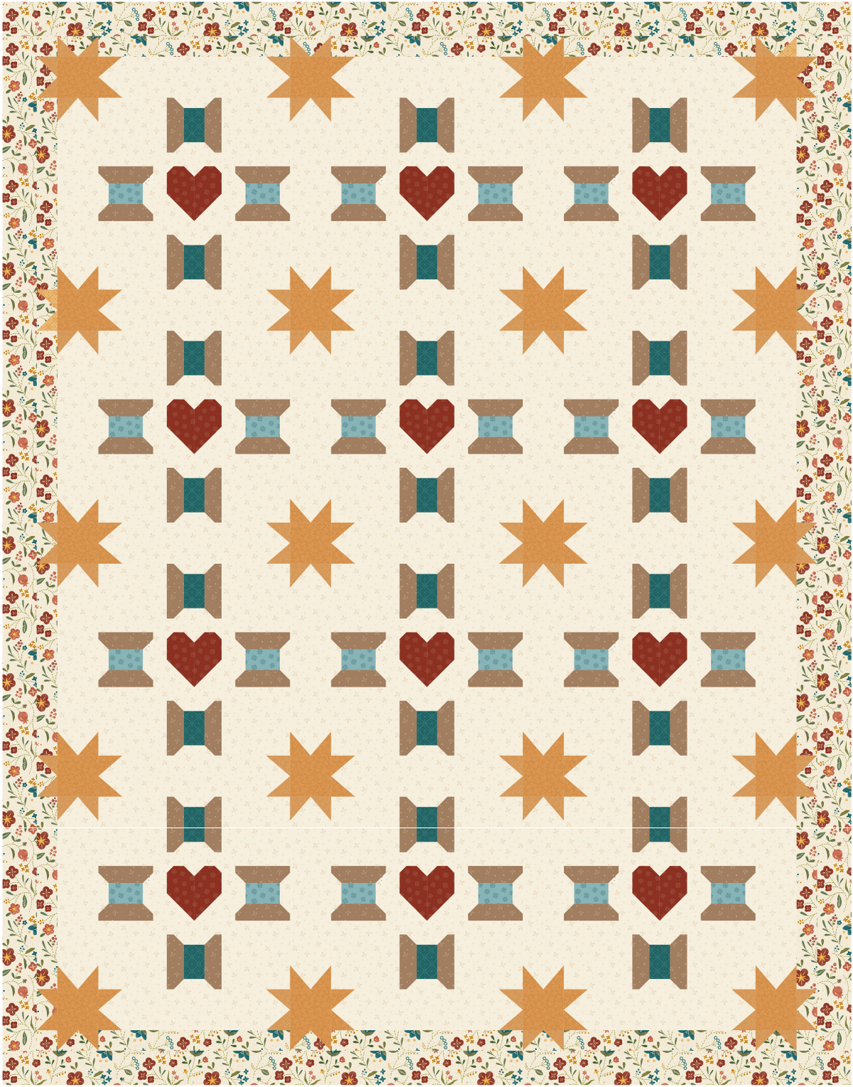 Garland Maker Pattern A Makers Garland PDF Quilt Pattern – Lamb Farm Designs