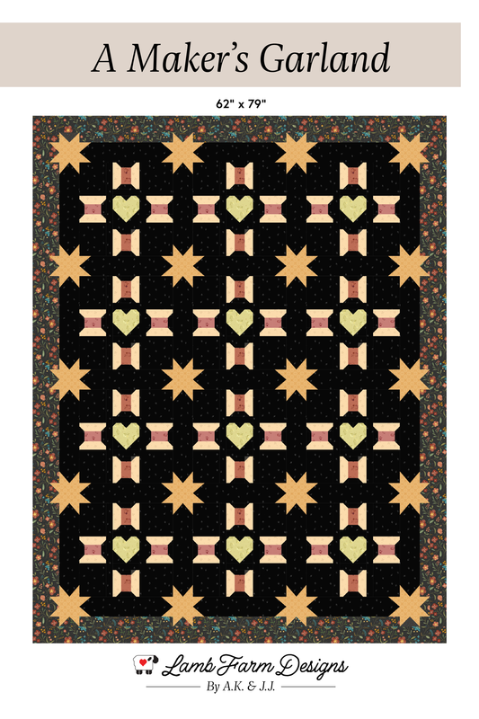 A Makers Garland PDF Quilt Pattern