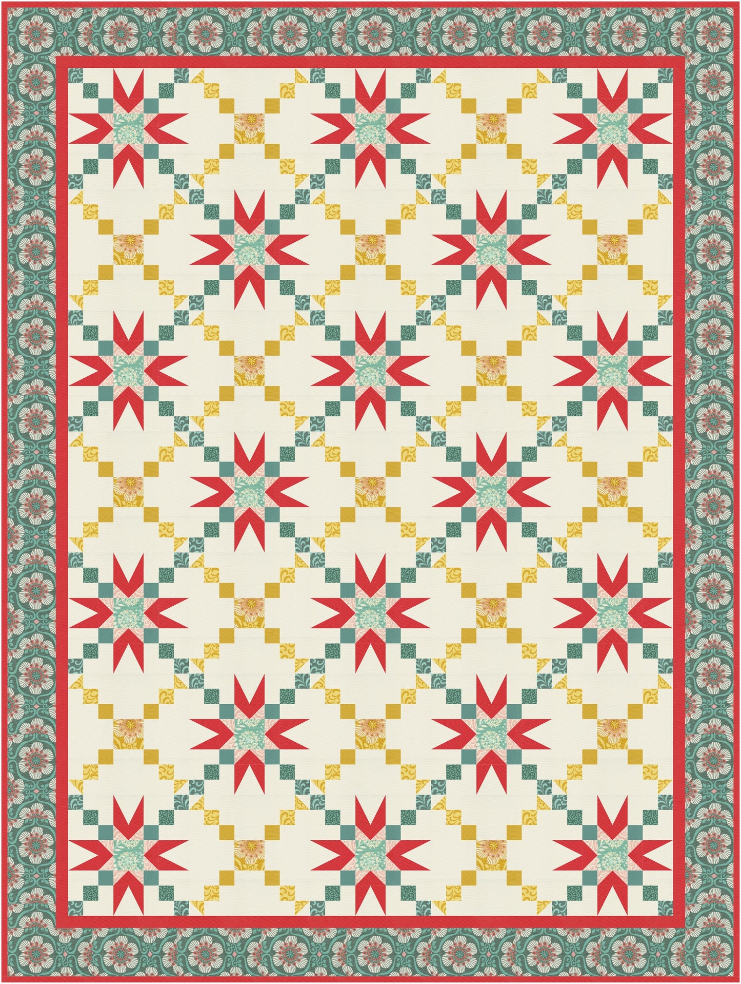 Chocolate Covered Strawberries Quilt Pattern