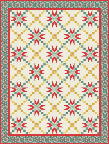 Chocolate Covered Strawberries Quilt Pattern