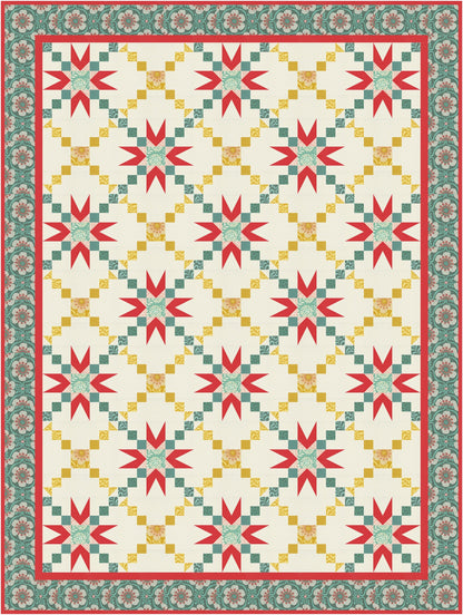 Chocolate Covered Strawberries PDF Quilt Pattern