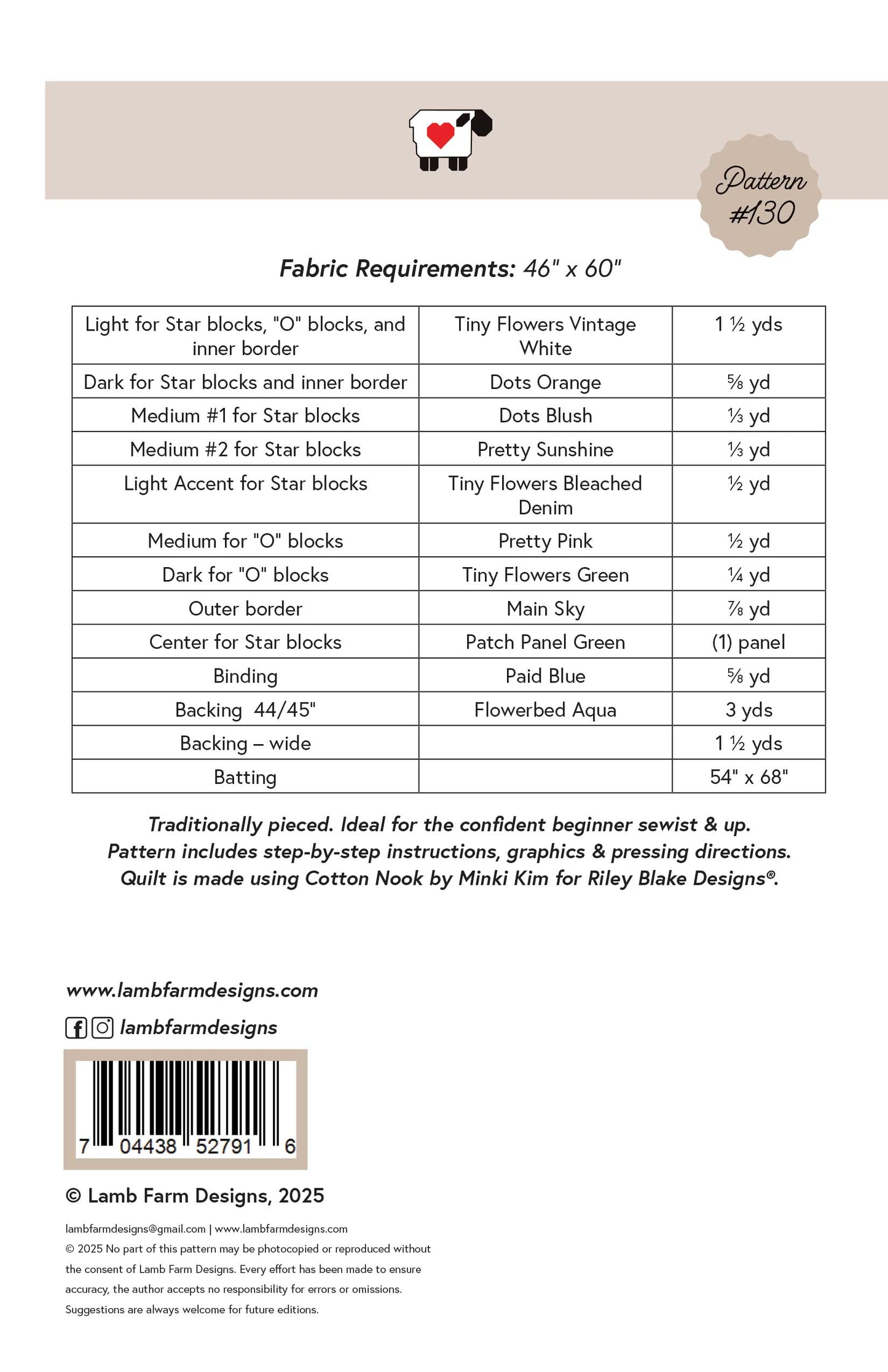 Boho Kisses PDF Quilt Pattern