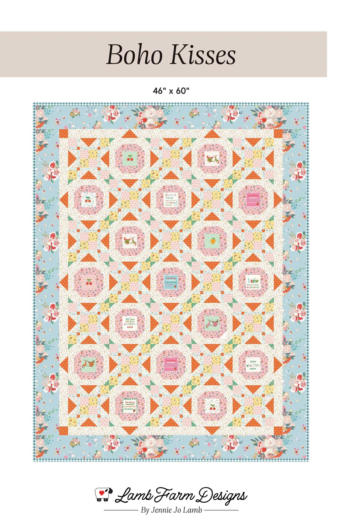 Boho Kisses Quilt Pattern