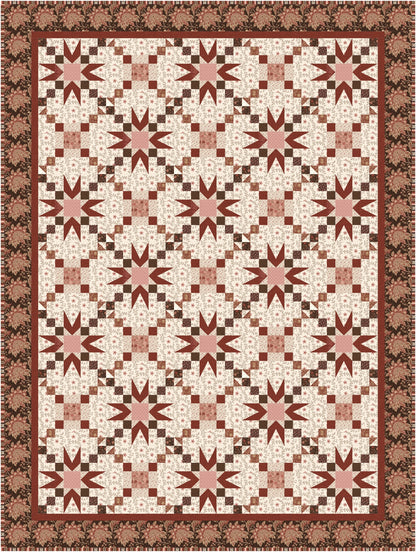 Chocolate Covered Strawberries PDF Quilt Pattern