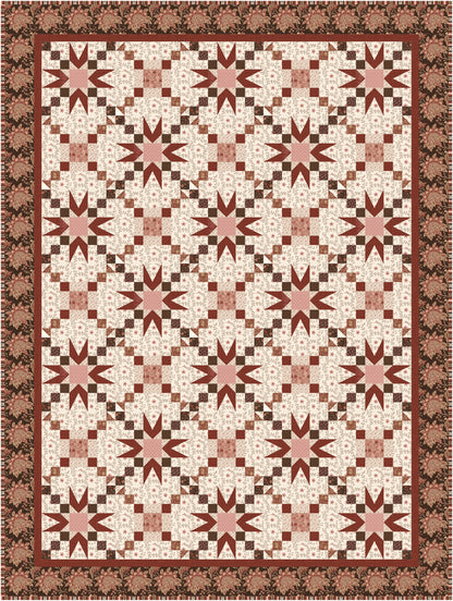 Chocolate Covered Strawberries Quilt Pattern