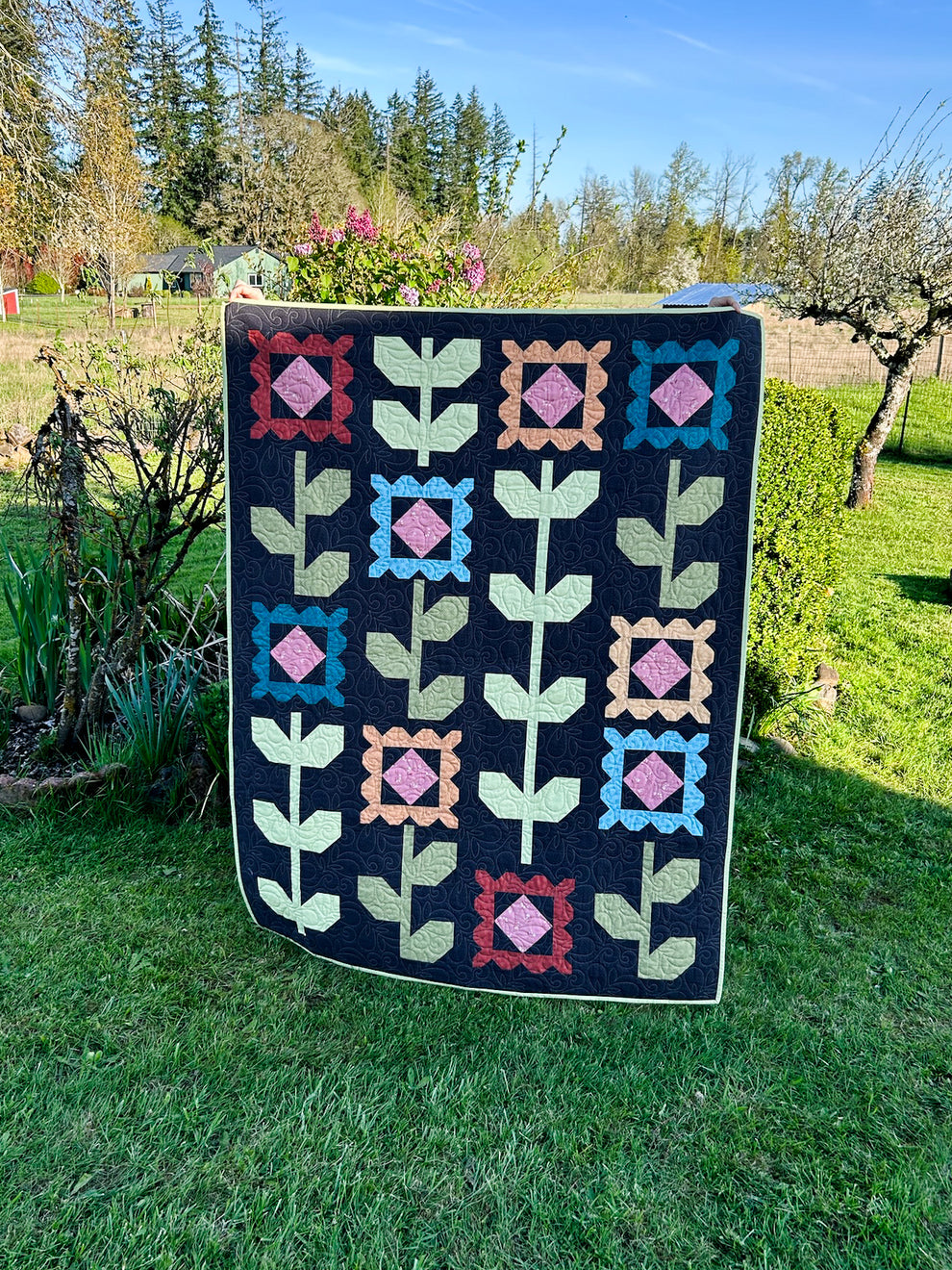 Daisy Chain PDF Quilt Pattern – Lamb Farm Designs
