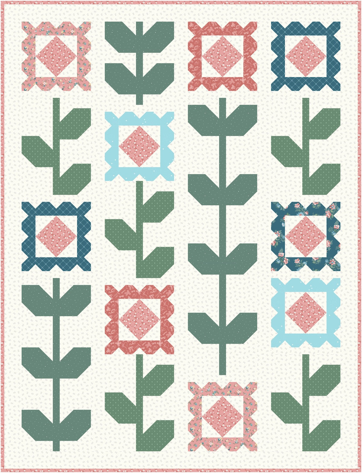 Daisy Chain PDF Quilt Pattern