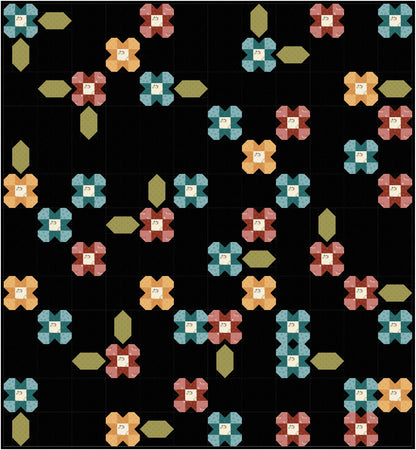 Poppy Patch PDF Quilt Pattern