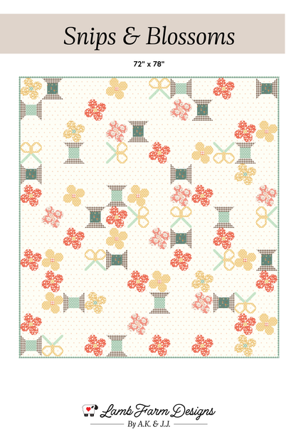 Snips & Blossoms Quilt Pattern