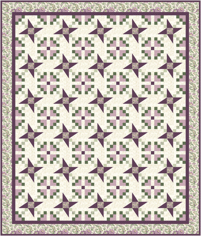 Garden Pinwheels Quilt Pattern