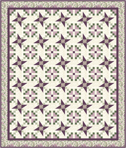 Garden Pinwheels PDF Quilt Pattern