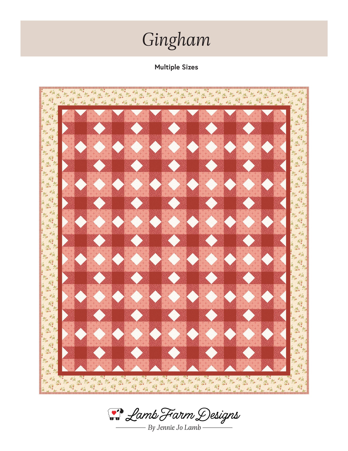 Gingham Quilt Pattern