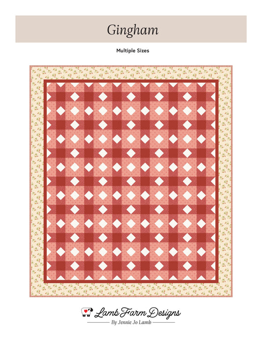 Gingham PDF Quilt Pattern