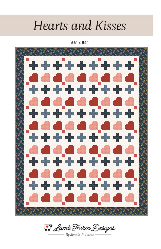 Hearts and Kisses PDF Quilt Pattern