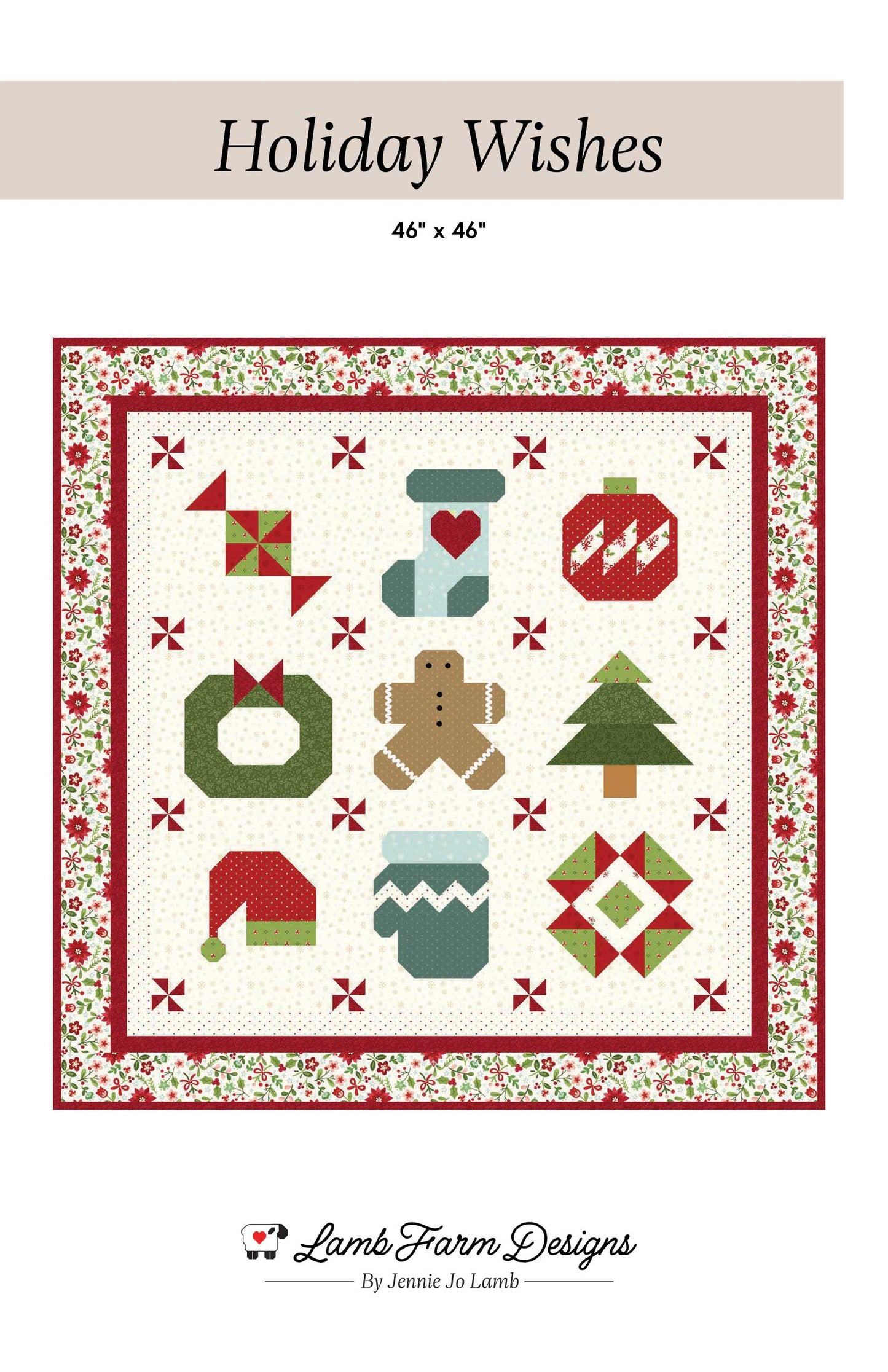 Holiday Wishes Quilt Pattern