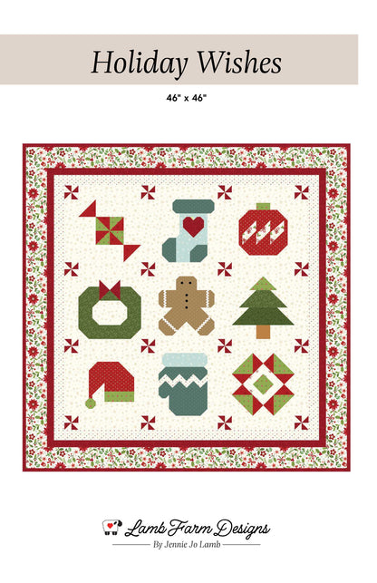 Holiday Wishes Quilt Pattern