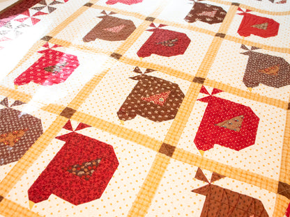 All Cooped Up Quilt PDF Pattern