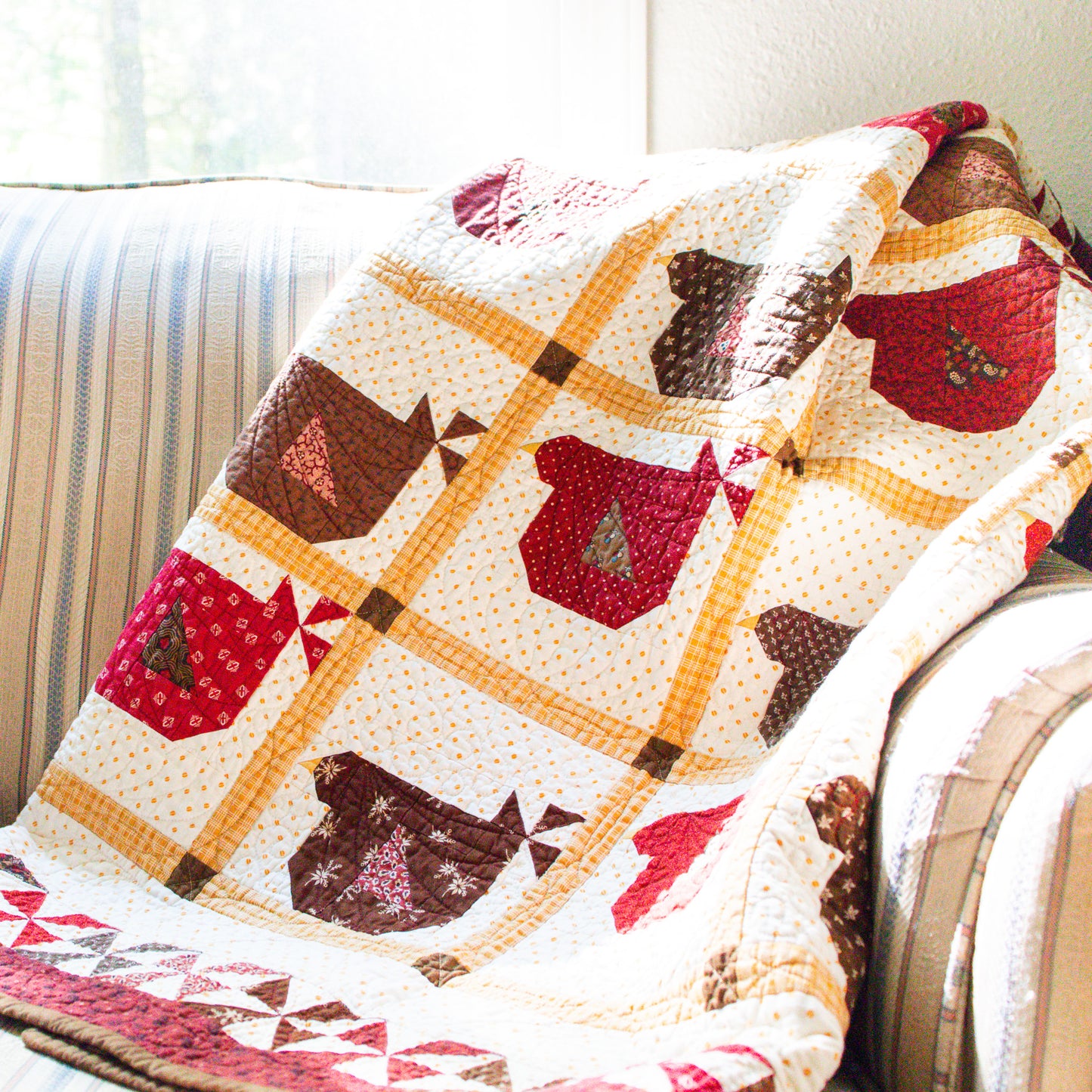 All Cooped Up Quilt PDF Pattern