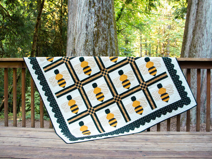 Bees on the Farm Quilt Pattern