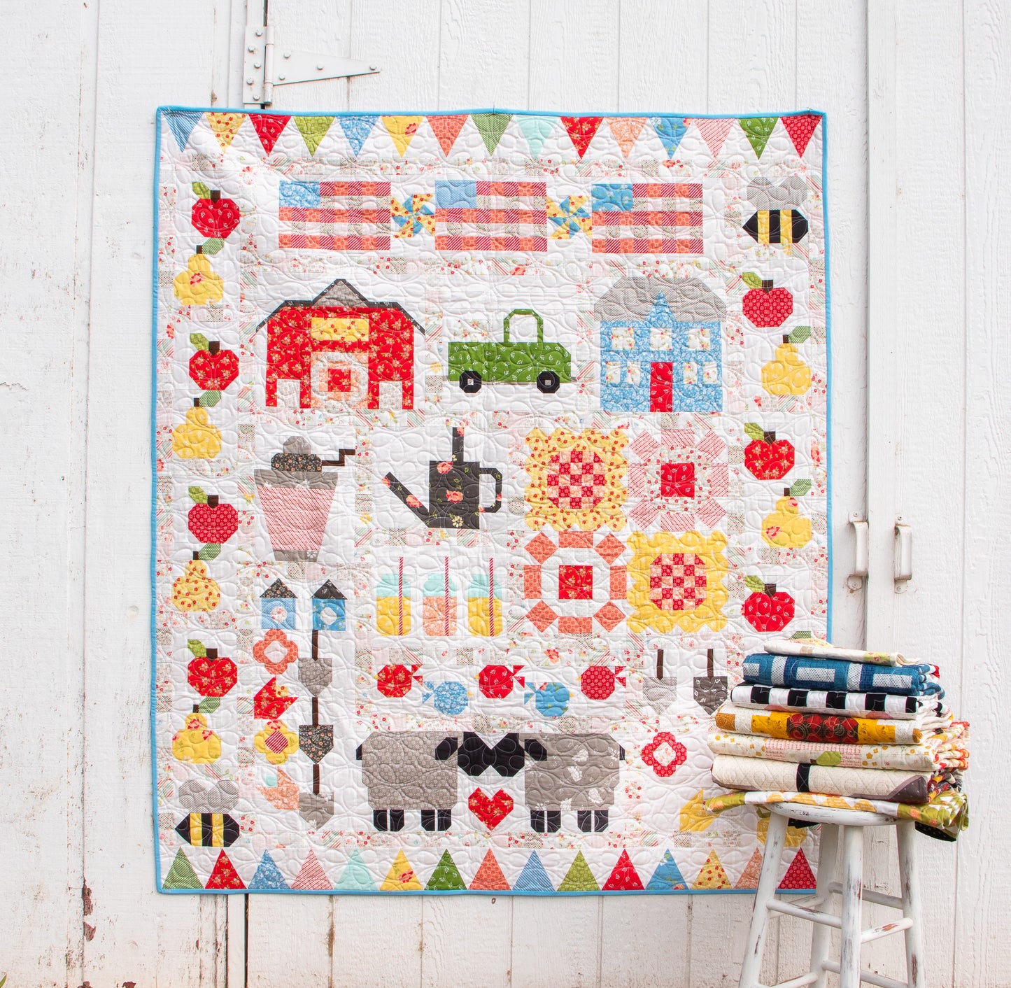 Summer on the Farm Quilt Pattern Book