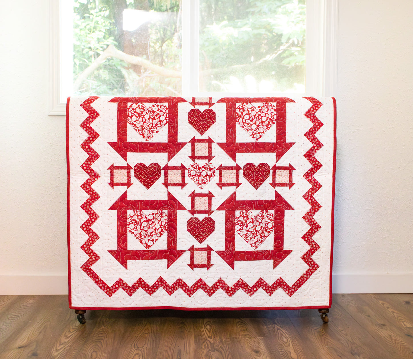 Churning Hearts PDF Quilt Pattern