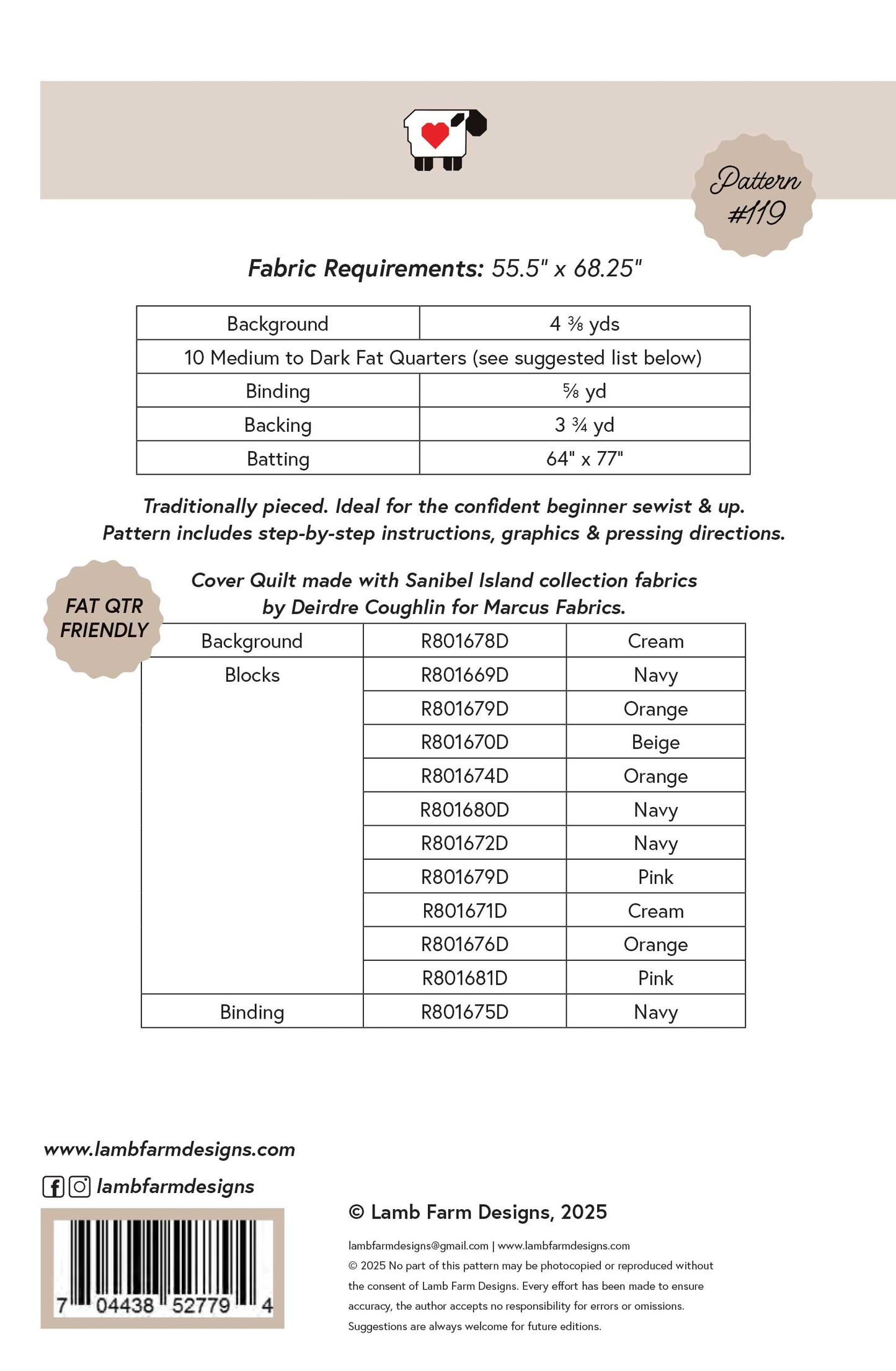 Jacie's Thorny Crown PDF Quilt Pattern