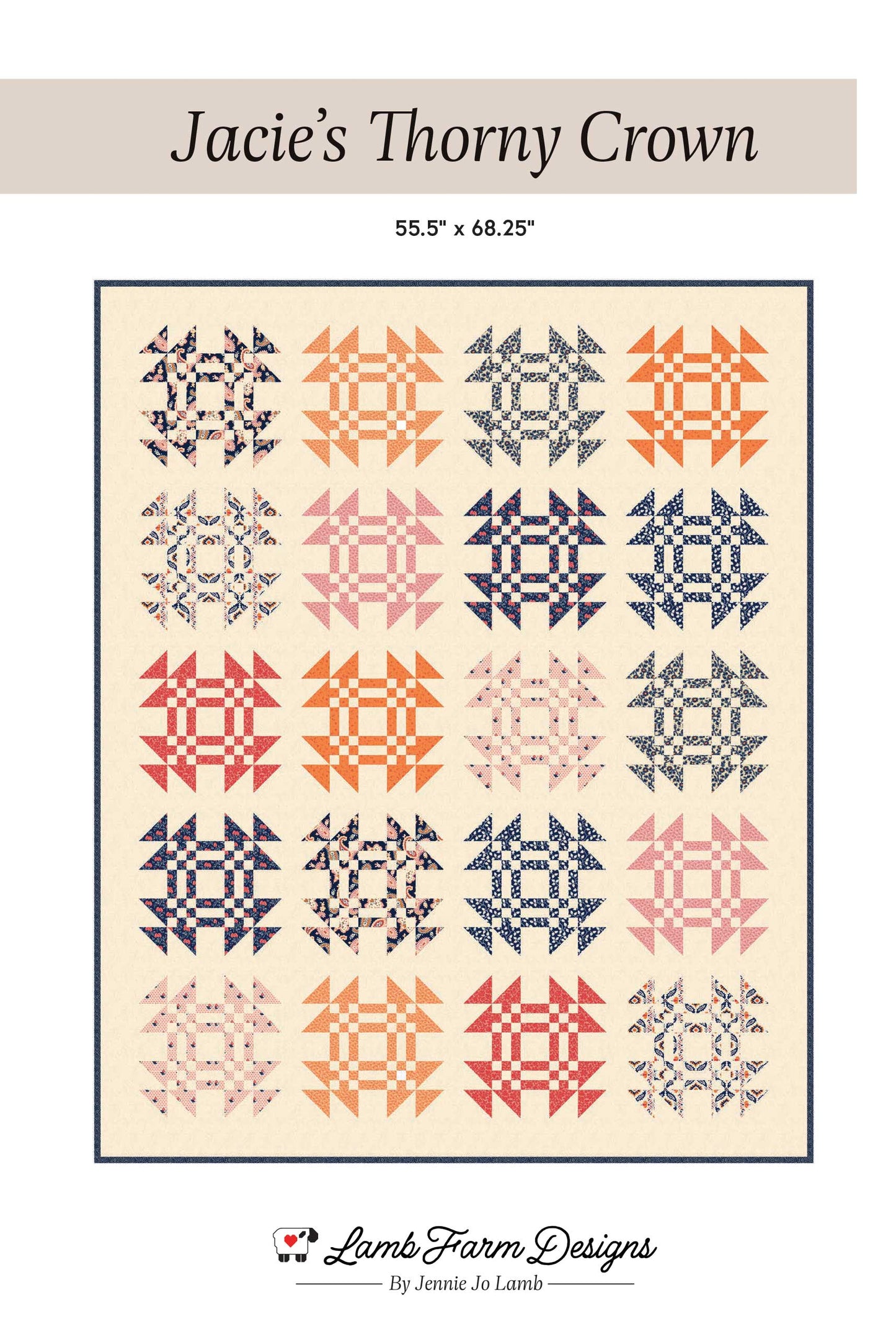 Jacie's Thorny Crown PDF Quilt Pattern