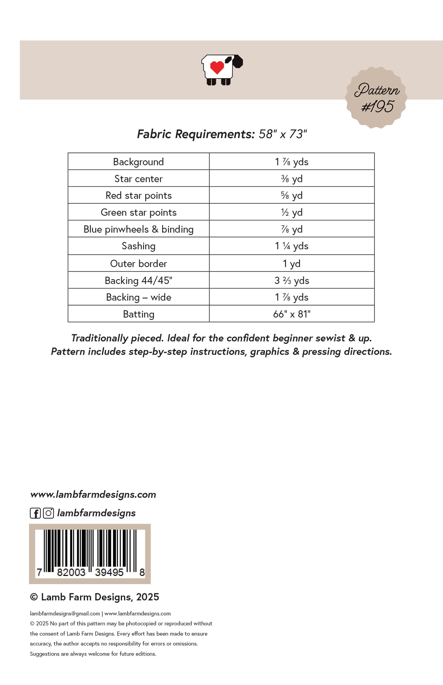 Light the Way Quilt Pattern