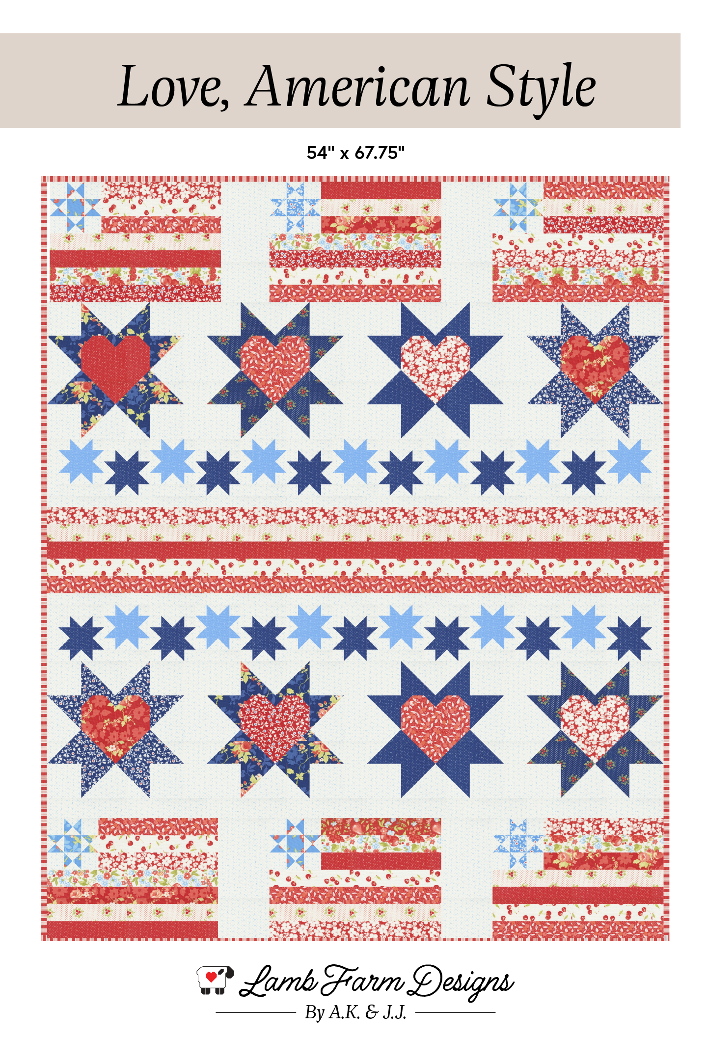 Love, American Style Quilt Pattern