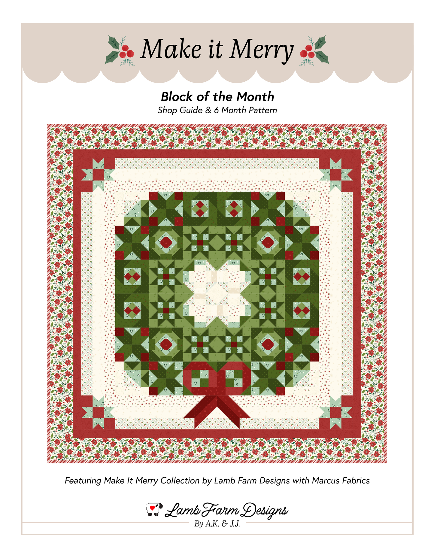 Make it Merry Quilt Book - Pre-order