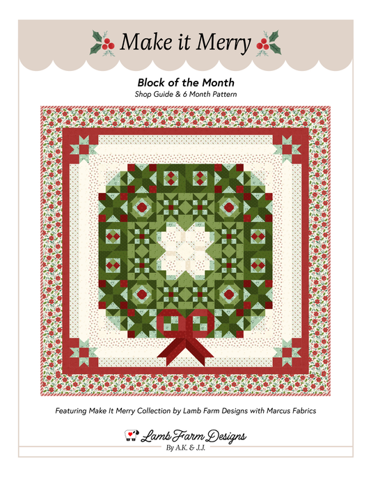 Make it Merry Quilt Book - Pre-order