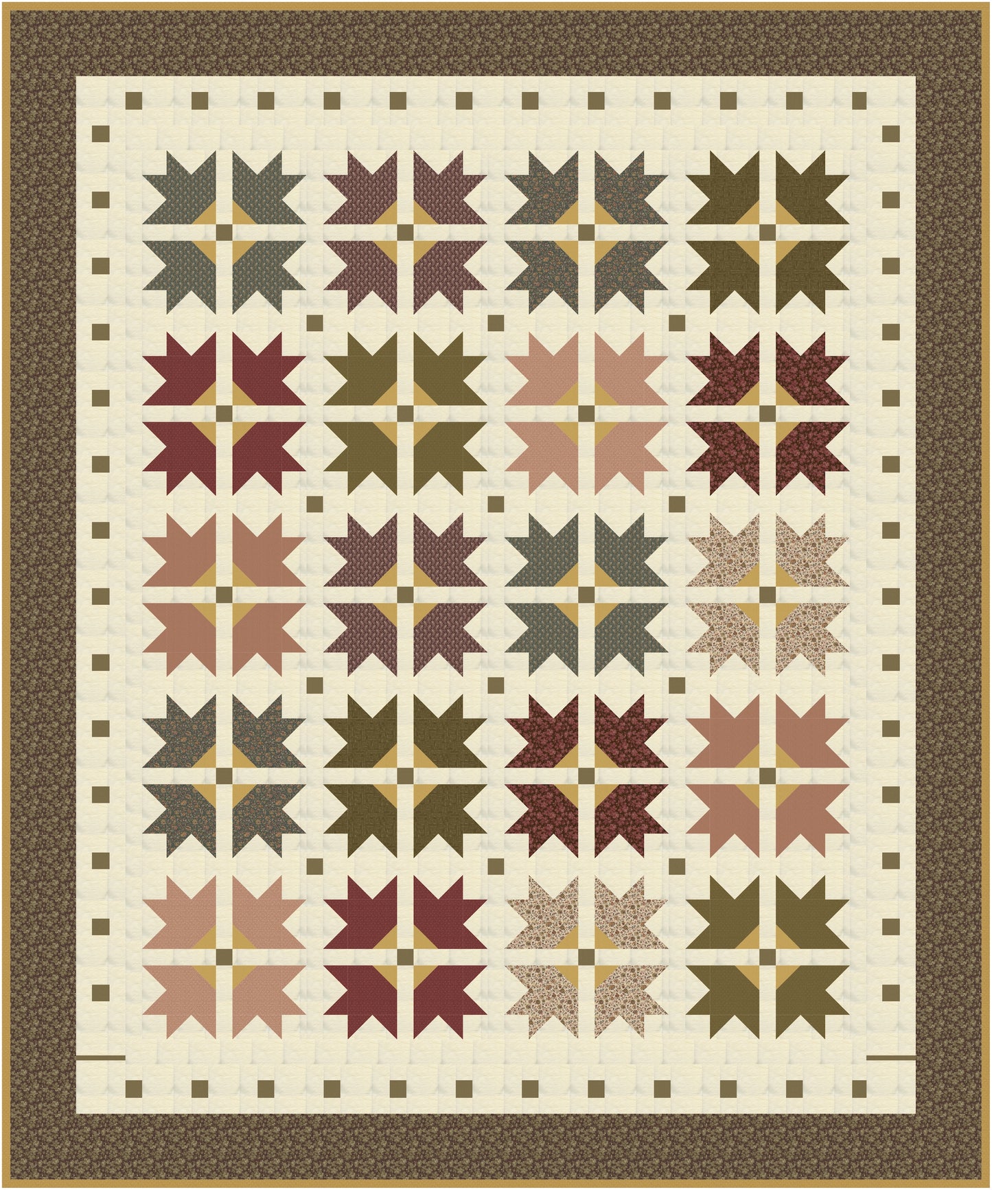 My Dear Scarlett Quilt Pattern