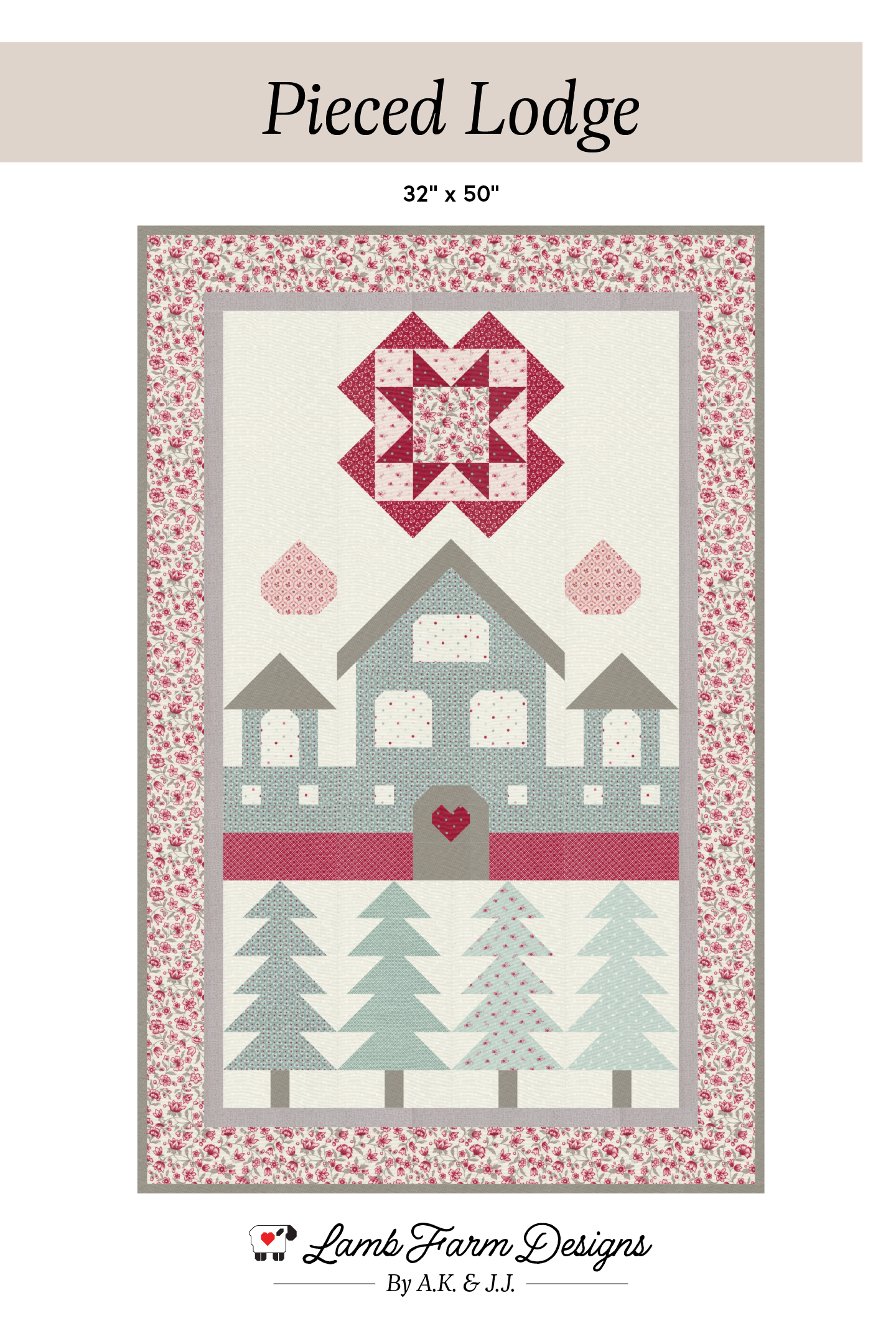 Pieced Lodge Free Bonus Pattern for Enchanted Forest