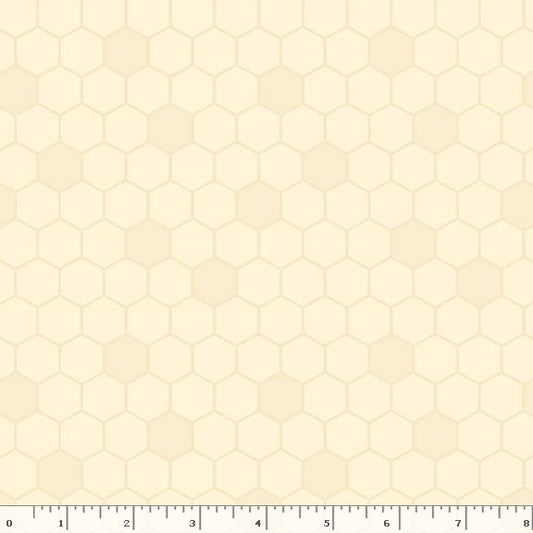 QB792130D-CREAM Honeycomb Hollow Honeycomb Quilt Back Fabric