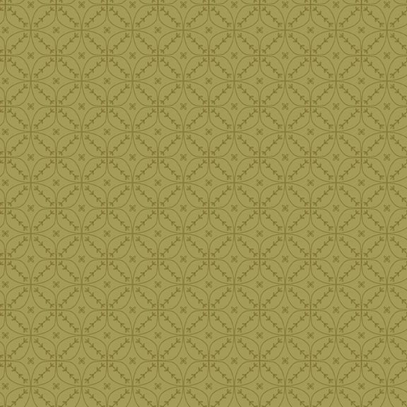 R791229D Green Geometric Fabric