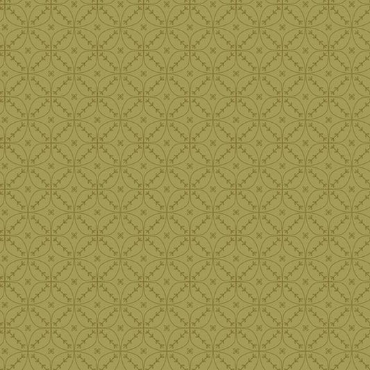 R791229D Green Geometric Fabric