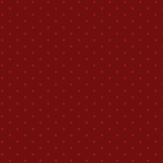 R791441D WINE Polka Dots Half Yard Fabric
