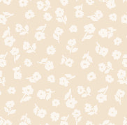 R791708D CREAM Tossed Florals Fabric
