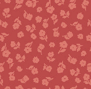 R791708D RED Tossed Florals Fabric