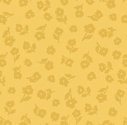R791708D YELLOW Tossed Florals Fabric