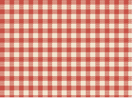 R791710D RED Mini Check Fabric