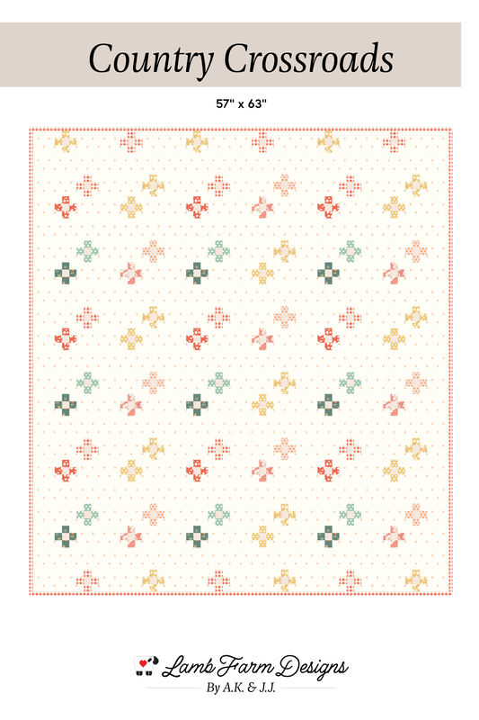 Country Crossroads PDF Quilt Pattern