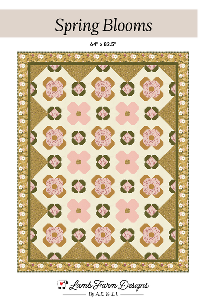 Spring Blooms PDF Quilt Pattern