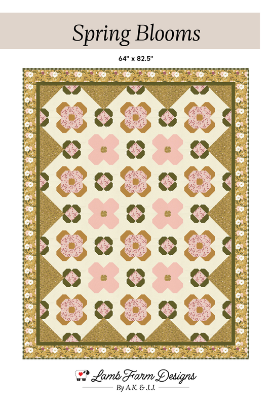 Spring Blooms PDF Quilt Pattern