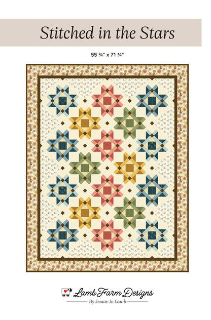 Stitched in the Stars Quilt Pattern