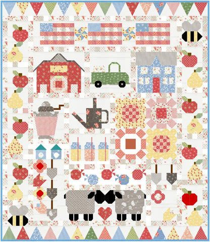 Summer on the Farm Quilt Pattern Book