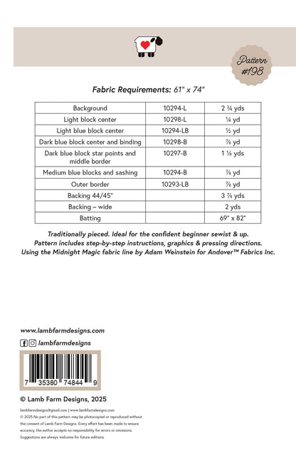 Twilight Quilt Pattern